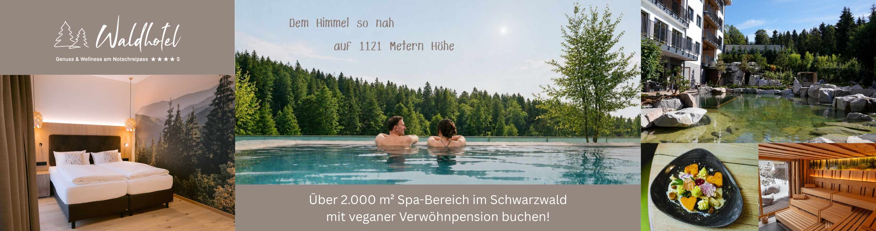 Waldhotel am Notschreipass, veganfreundliches Wellnesshotel im Schwarzwald